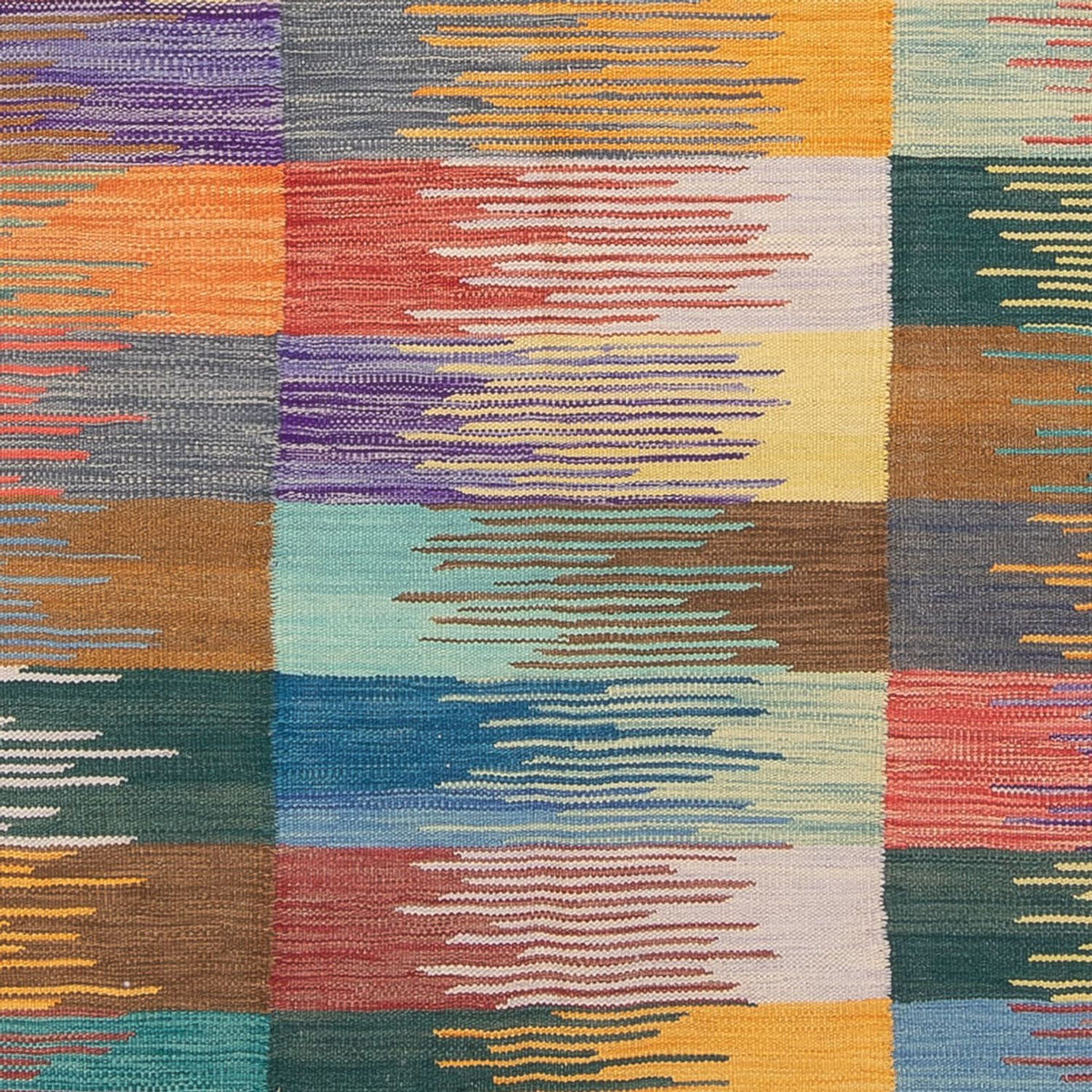 Kelim Teppich - Trendy - 240 x 163 cm - mehrfarbig