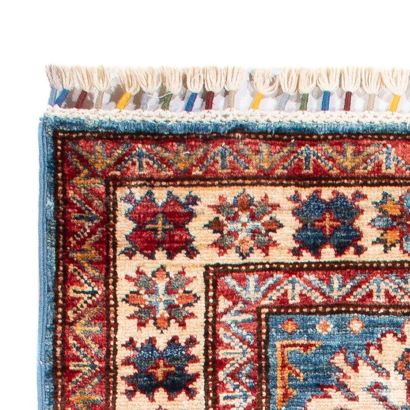 Ziegler Teppich - Kazak - 101 x 61 cm - blau