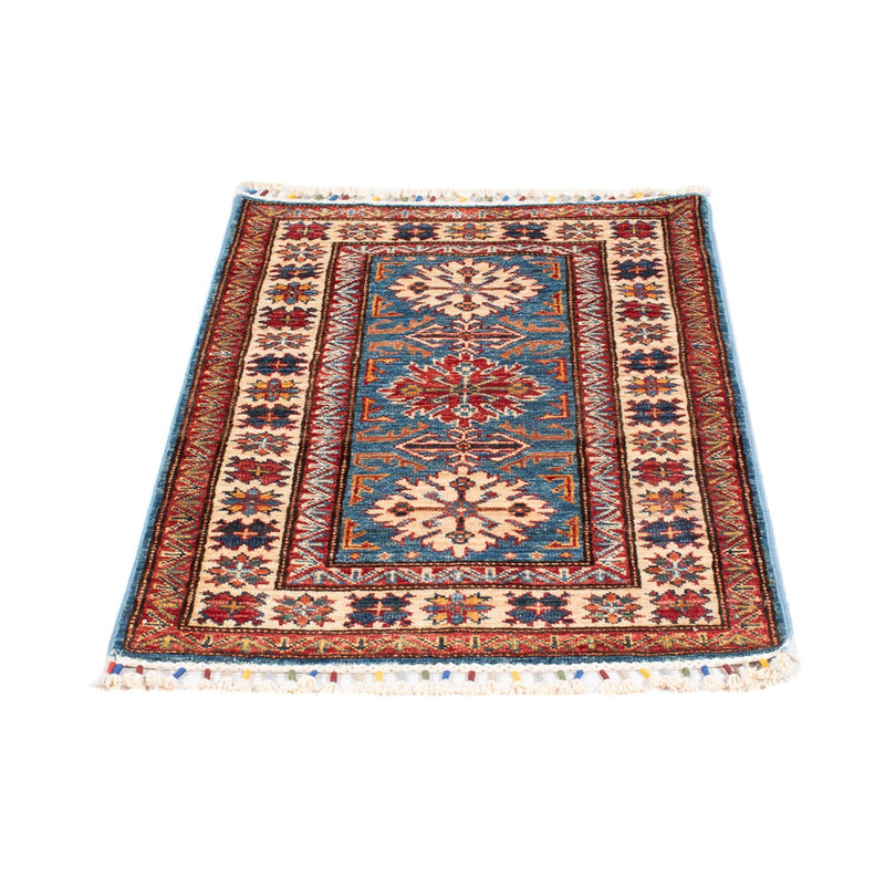 Ziegler Teppich - Kazak - 101 x 61 cm - blau