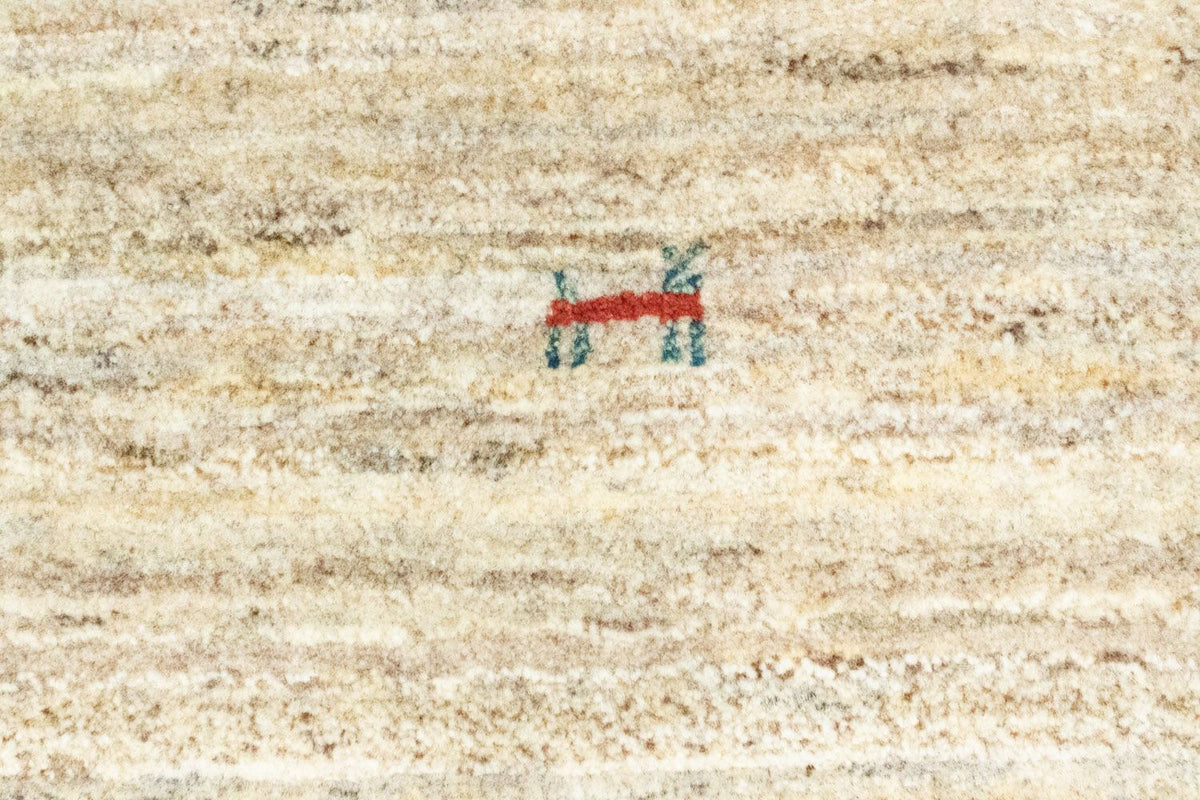 Gabbeh Teppich - Perser 60 x 40 cm - beige