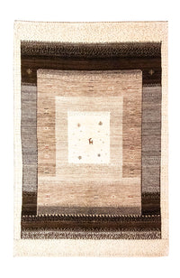 Gabbeh Teppich - Loribaft Perser 248 x 162 cm - beige