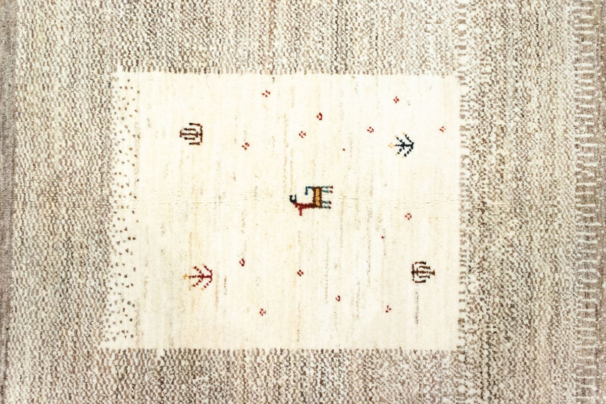 Gabbeh Teppich - Loribaft Perser 248 x 162 cm - beige