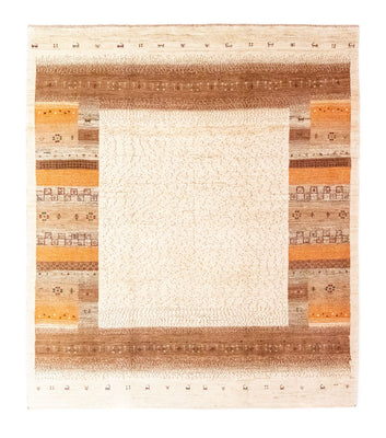 Gabbeh Teppich - Loribaft Perser 237 x 200 cm - beige