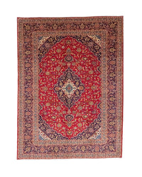 Perserteppich - Keshan 353 x 255 cm - rot