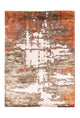Designer Teppich 236 x 171 cm - mehrfarbig