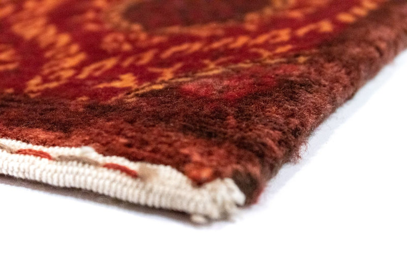 Gabbeh Teppich - Loribaft Indus 242 x 172 cm - rot