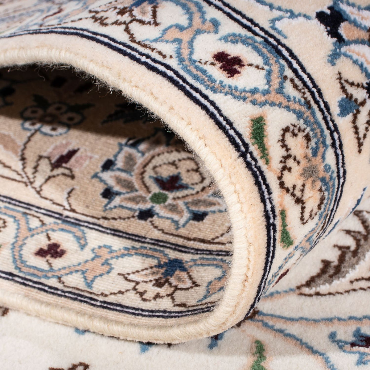 Perserteppich - Nain - Royal 248 x 155 cm Wohnzimmer Teppich