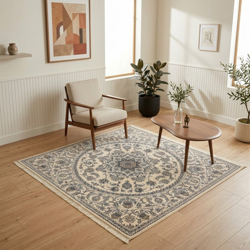 Nain - 12la Teppich 200x200cm - Perserteppich