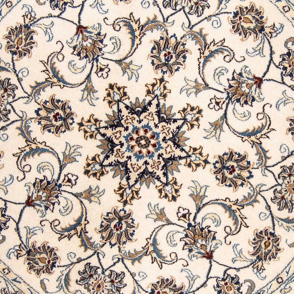 Perserteppich - Nain 150 x 150 cm Teppich Rund