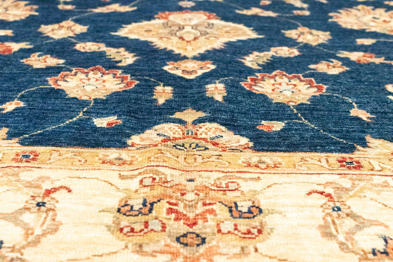 Ziegler Teppich 263 x 167 cm - blau