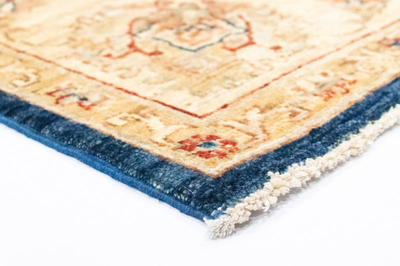 Ziegler Teppich 263 x 167 cm - blau