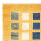 Gabbeh Teppich - Loribaft Perser 118 x 84 cm - senfgelb