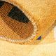 Gabbeh Teppich - Loribaft Perser 118 x 84 cm - senfgelb