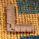 Gabbeh Teppich - Loribaft Perser 118 x 84 cm - senfgelb