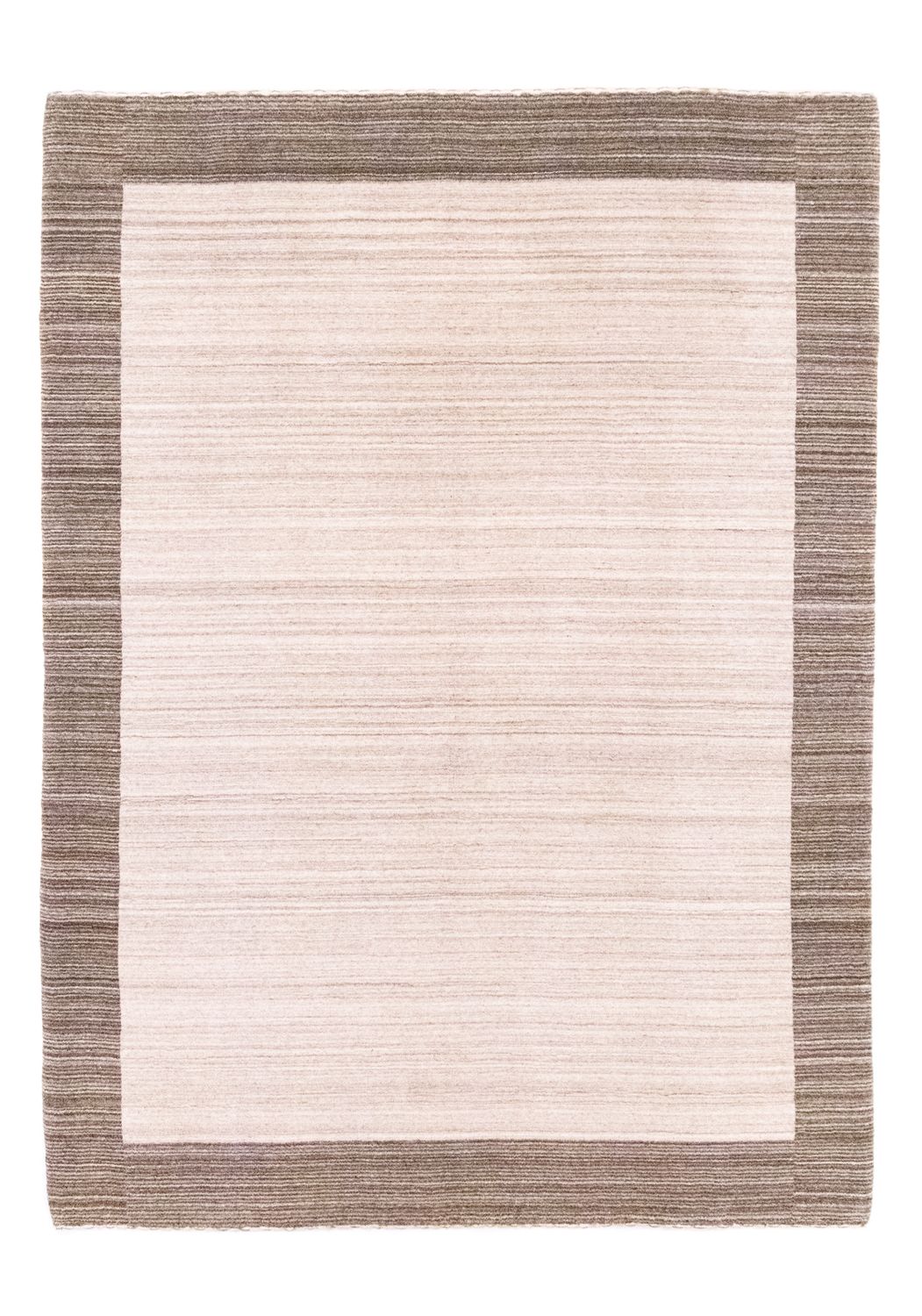 Gabbeh Teppich - Loribaft Softy 241 x 176 cm - beige
