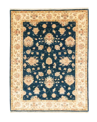 Ziegler Teppich 198 x 150 cm - blau