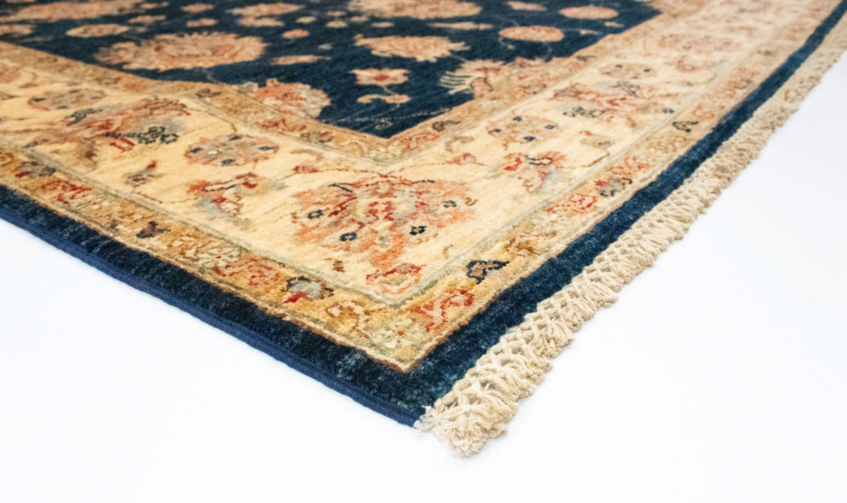 Ziegler Teppich 198 x 150 cm - blau