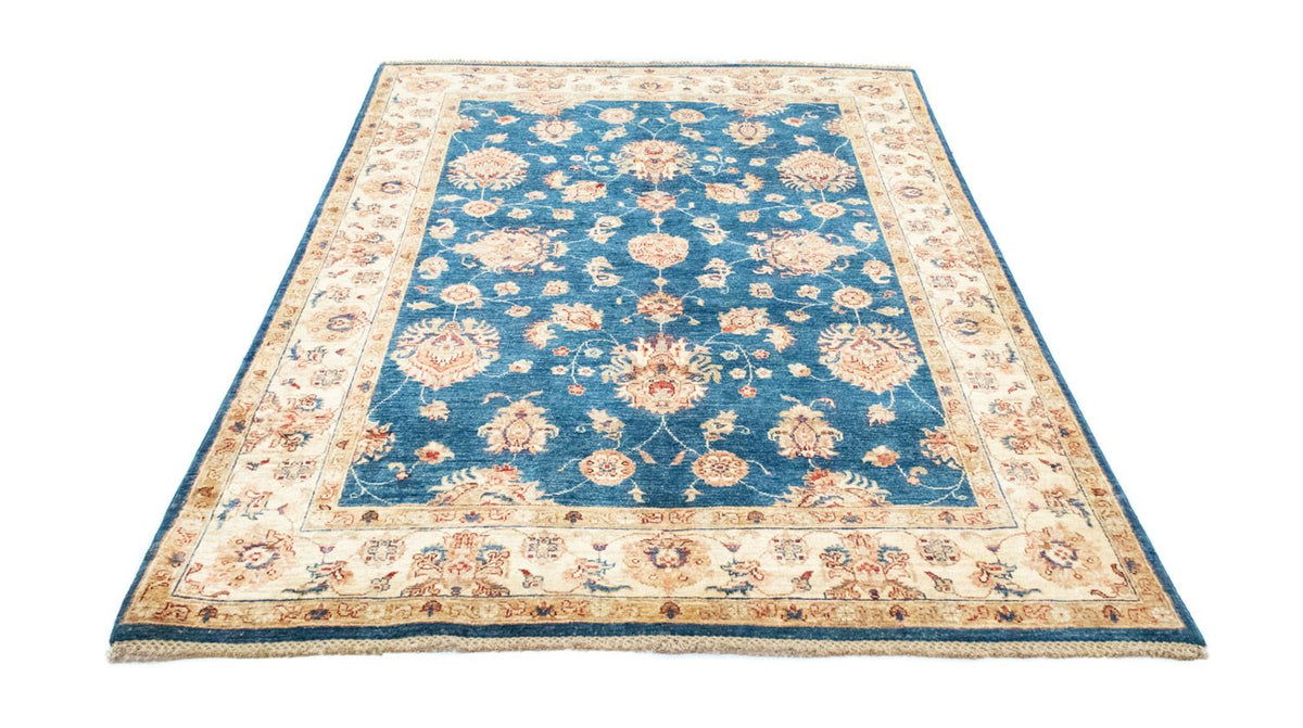 Ziegler Teppich 209 x 152 cm - blau