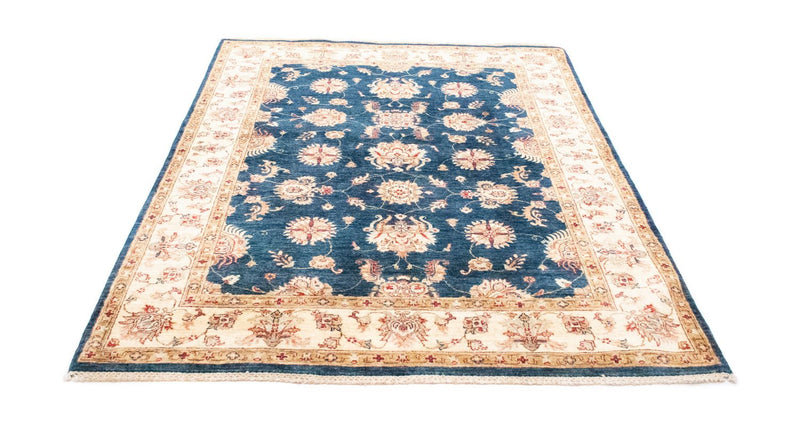 Ziegler Teppich 190 x 154 cm - blau
