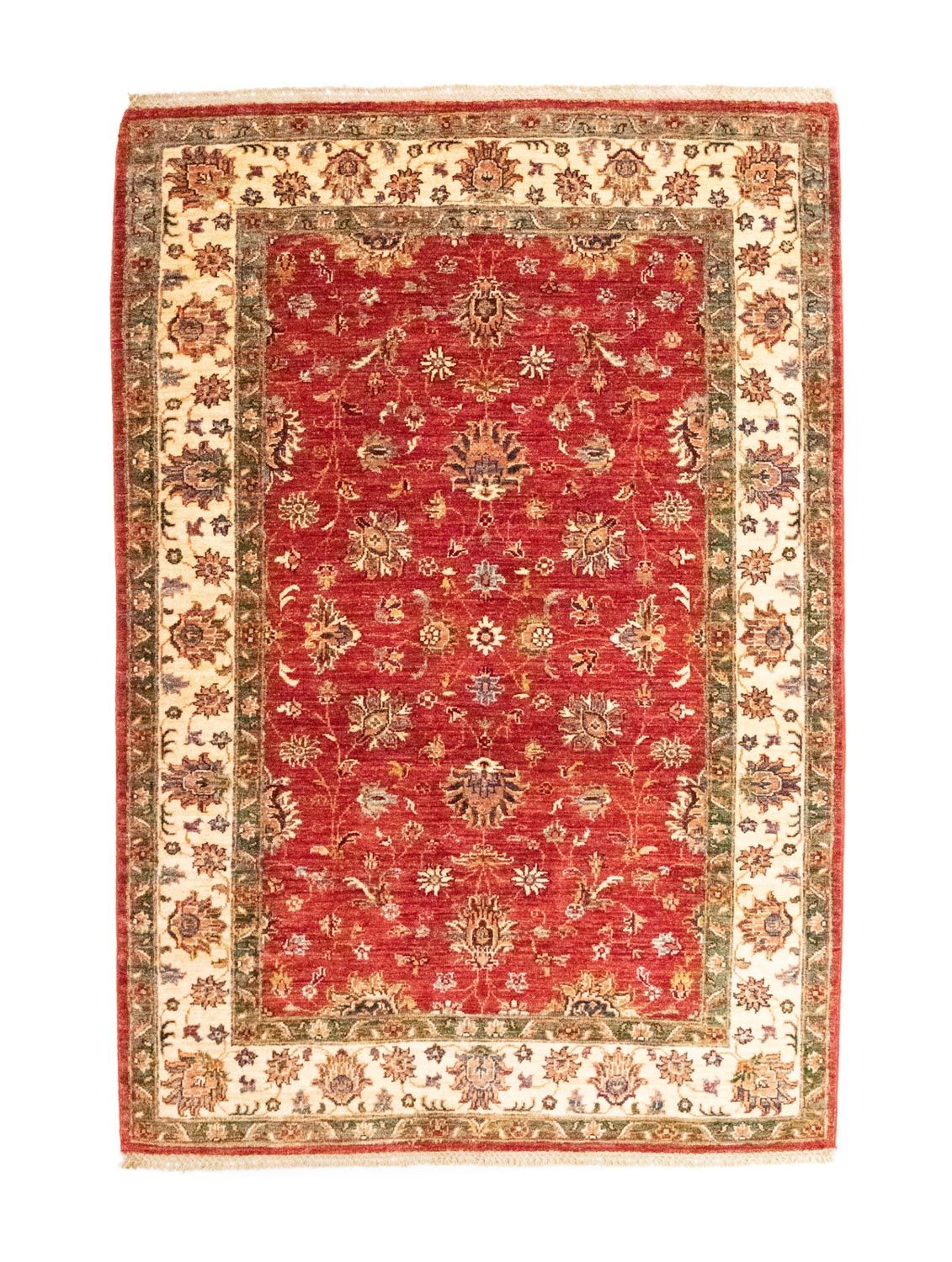 Ziegler Teppich 183 x 123 cm - rot