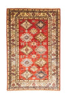 Kazak Teppich 122x185cm - Orientteppich - Rechteckig / Rot / 122 x 185 cm Rechteckig