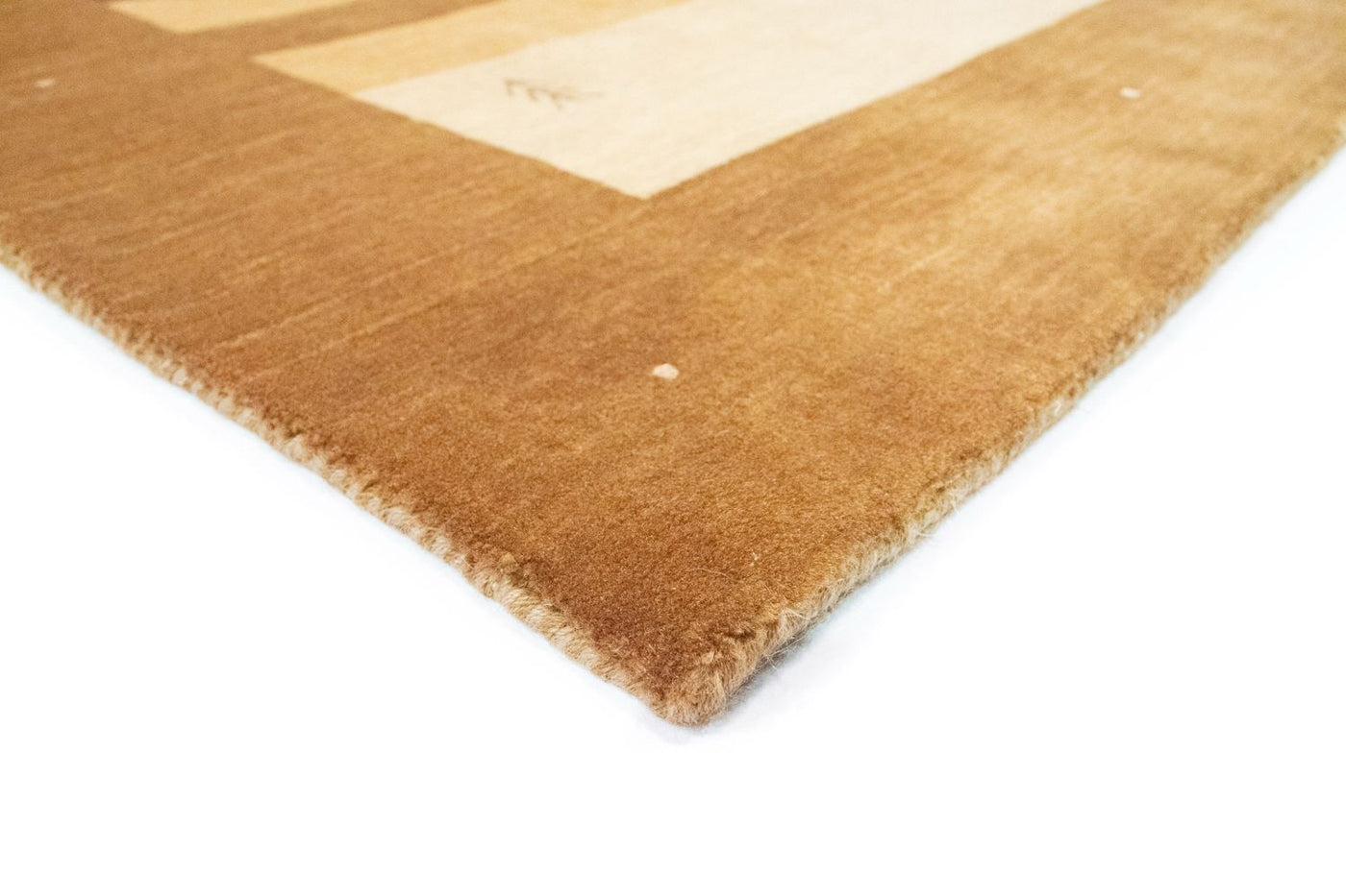 Gabbeh Teppich - Loribaft Softy 169 x 120 cm - braun