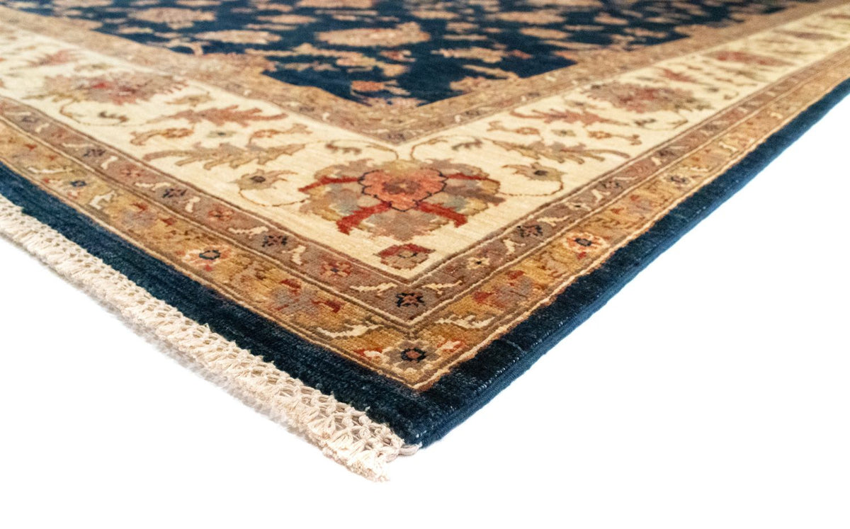 Ziegler Teppich 352 x 247 cm - blau