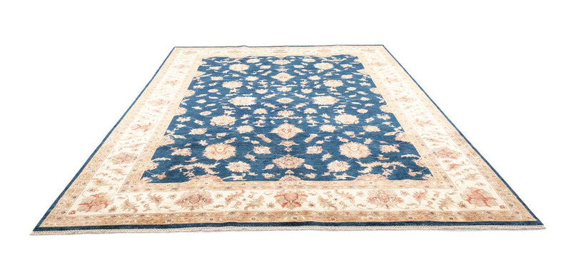 Ziegler Teppich 352 x 247 cm - blau