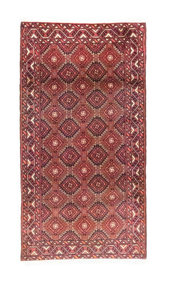 Belutsch Teppich 187 x 95 cm - rot