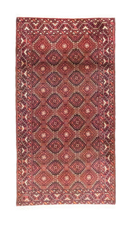 Belutsch Teppich 187 x 95 cm - rot