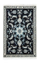 Perserteppich - Nain 131 x 90 cm - blau
