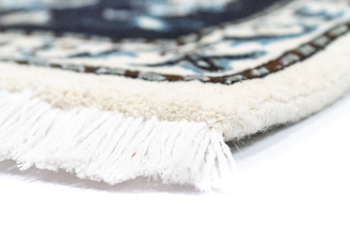 Perserteppich - Nain 131 x 90 cm - blau