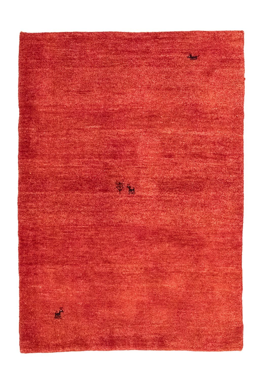 Gabbeh Teppich - Perser 146 x 102 cm - rot