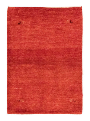 Gabbeh Teppich - Perser 143 x 100 cm - rot