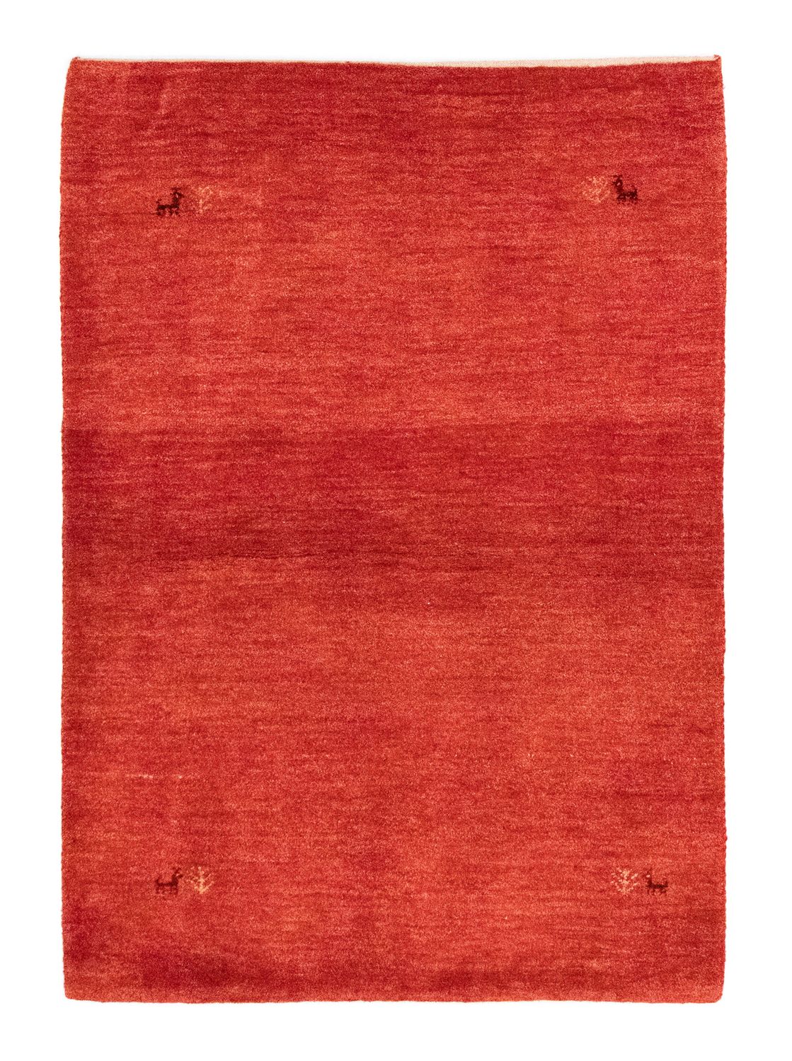 Gabbeh Teppich - Perser 143 x 100 cm - rot