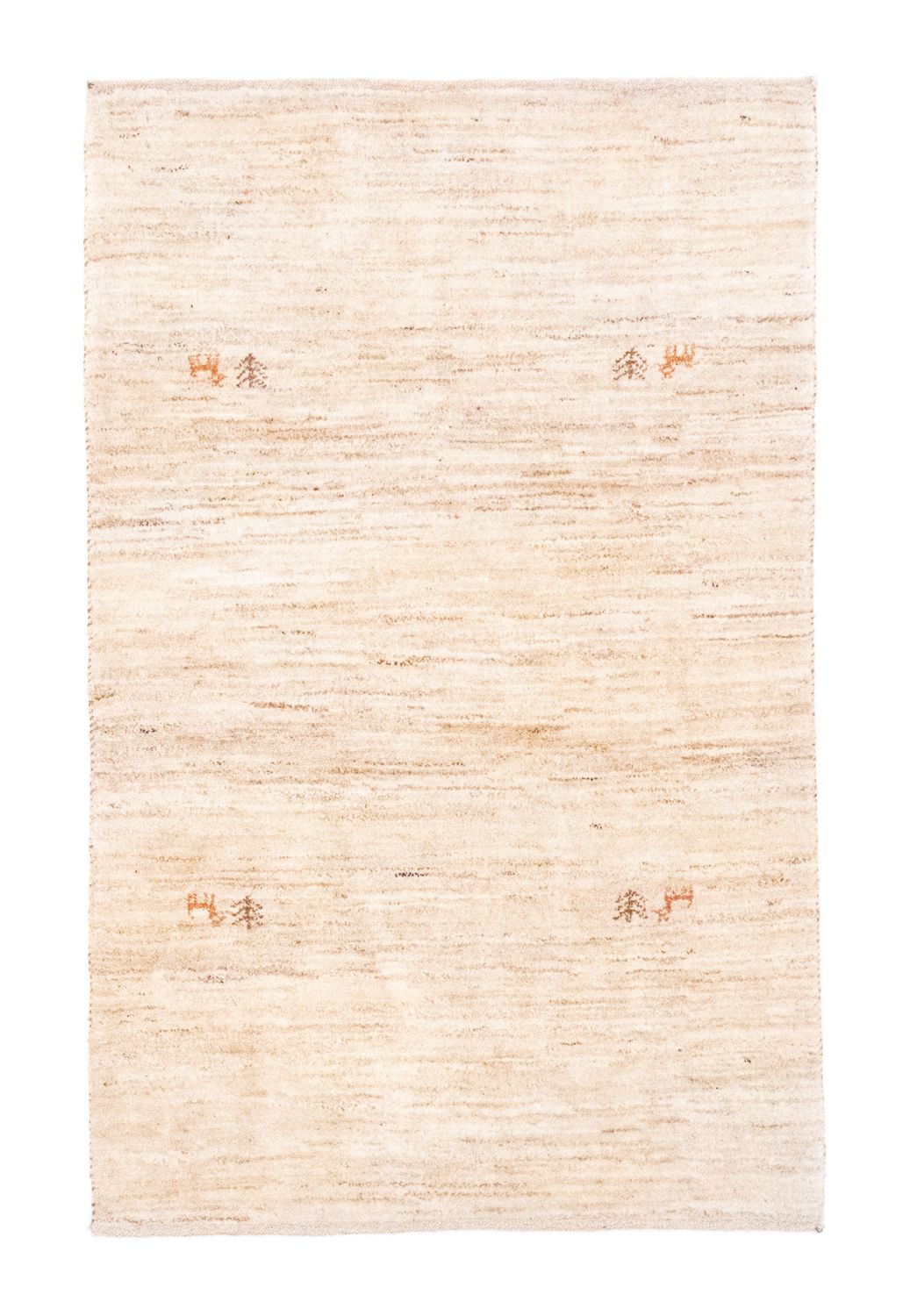 Gabbeh Teppich - Perser 155 x 100 cm - beige