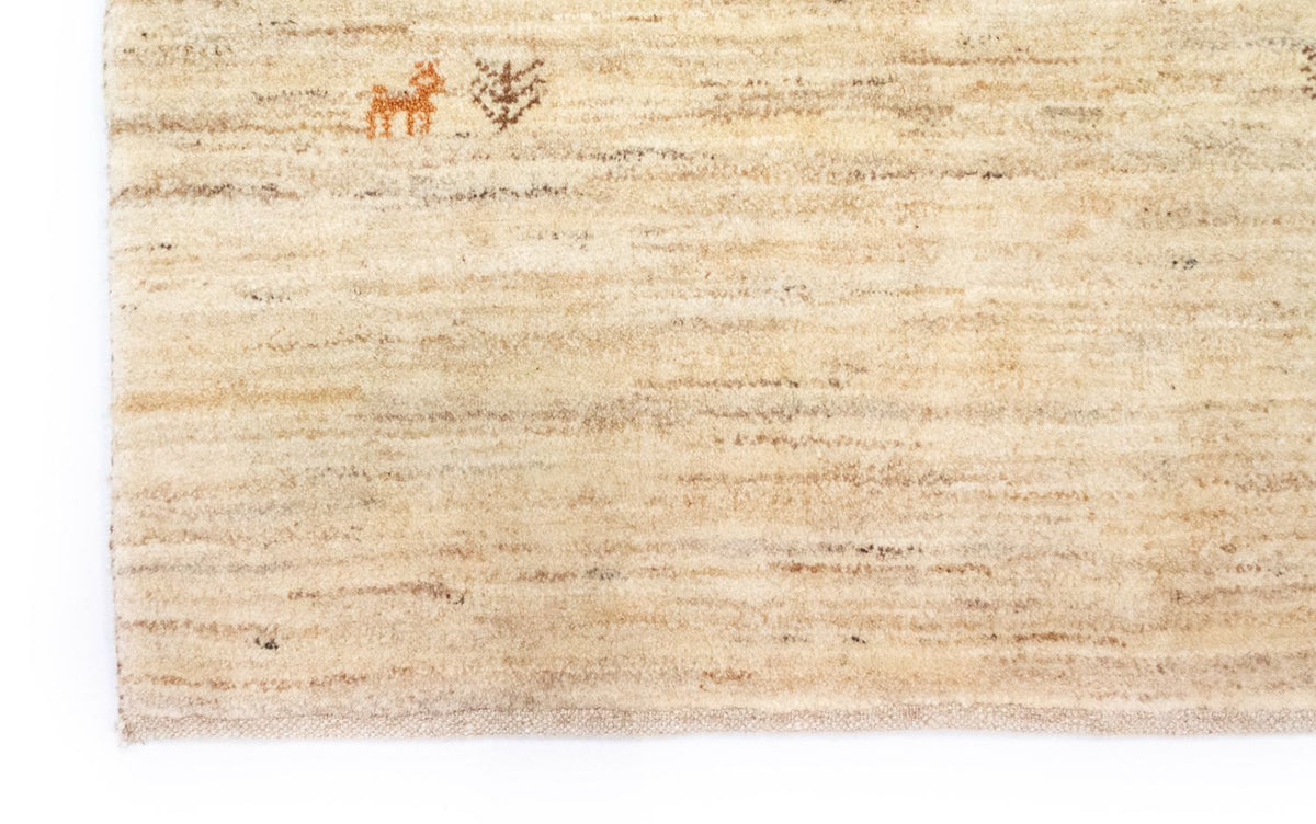 Gabbeh Teppich - Perser 155 x 100 cm - beige