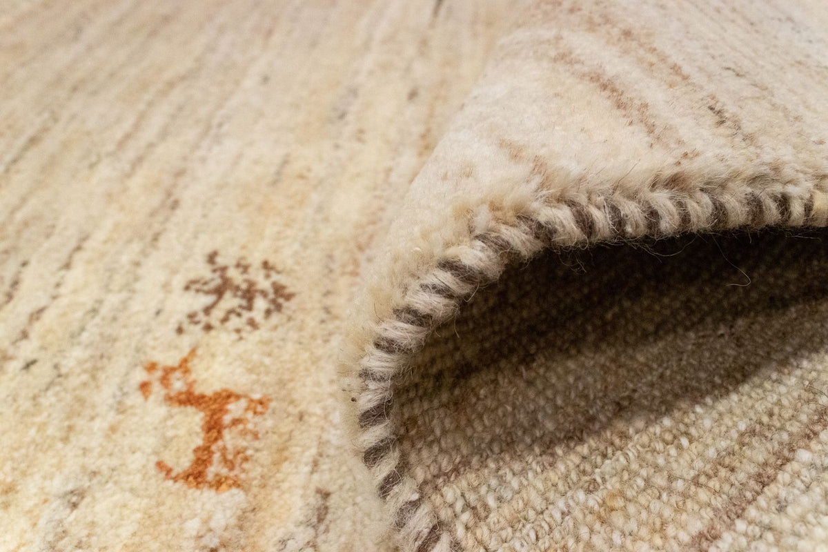 Gabbeh Teppich - Perser 155 x 100 cm - beige