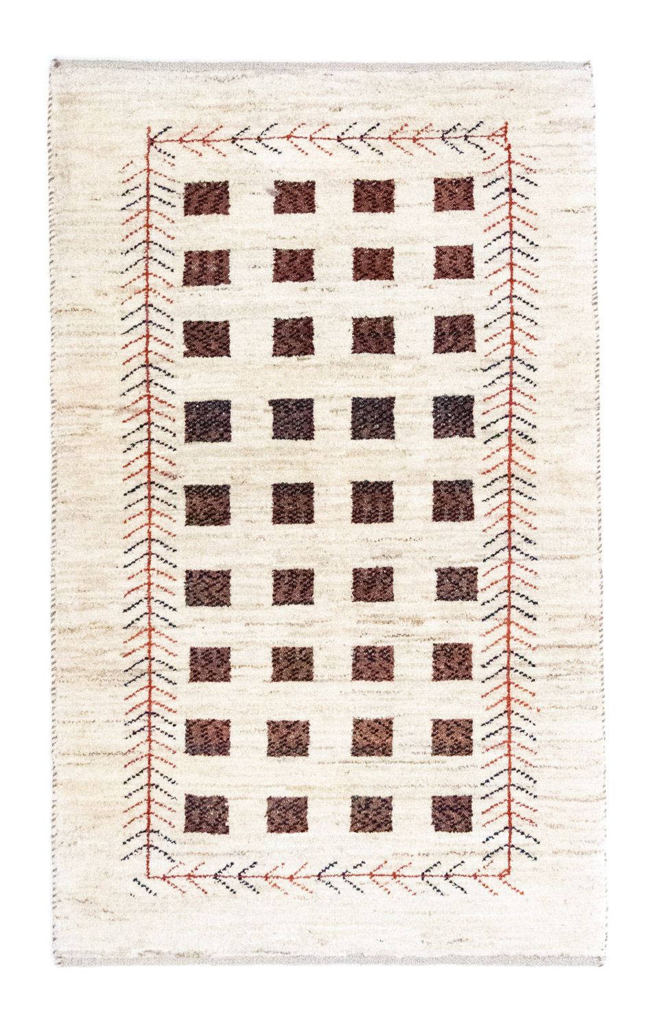 Gabbeh Teppich - Perser 135 x 84 cm - beige