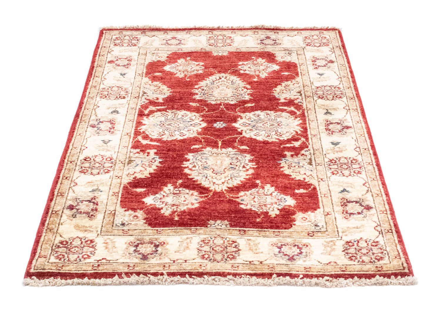 Ziegler Teppich 123 x 80 cm - rot