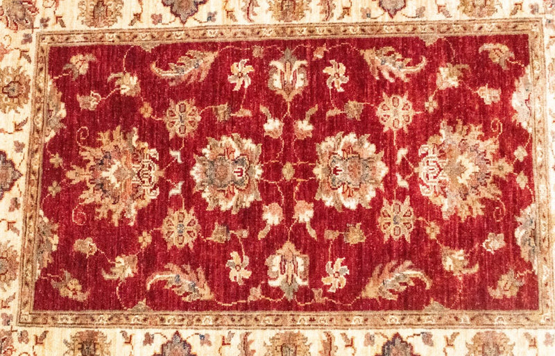 Ziegler Teppich 123 x 84 cm - rot