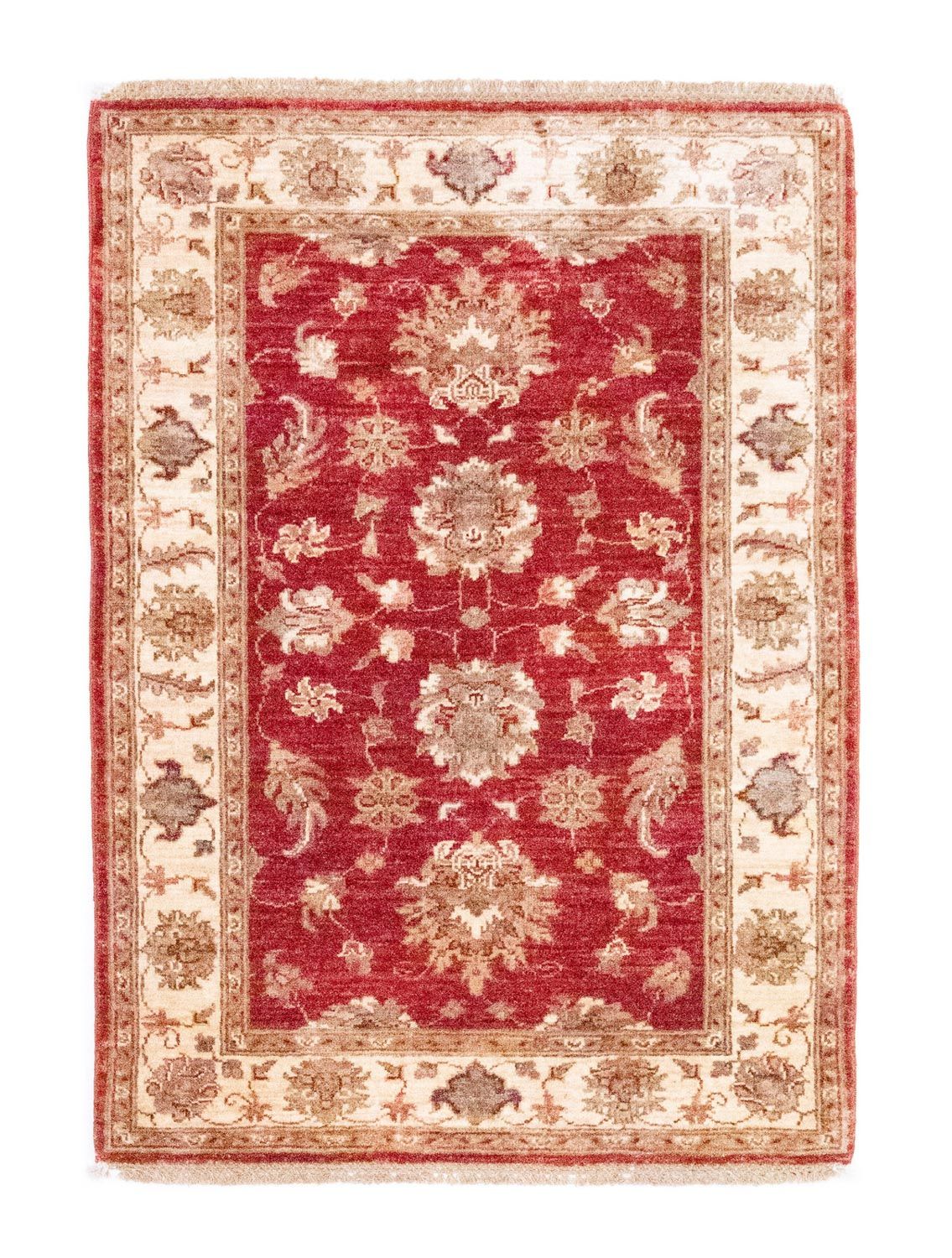 Ziegler Teppich 122 x 85 cm - rot