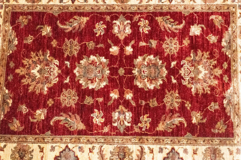 Ziegler Teppich 122 x 85 cm - rot