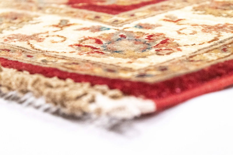 Ziegler Teppich 122 x 85 cm - rot