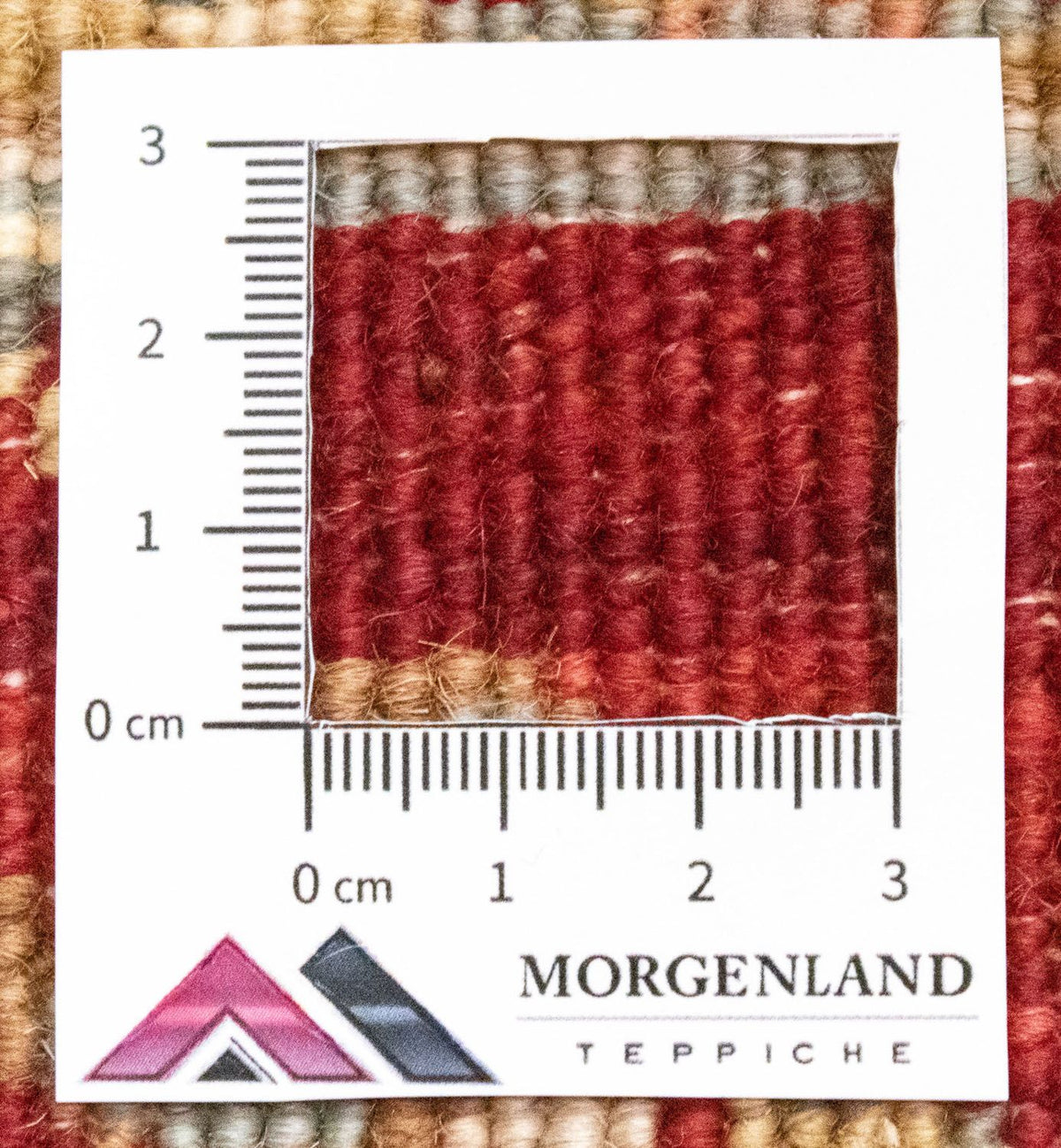 Ziegler Teppich 122 x 85 cm - rot