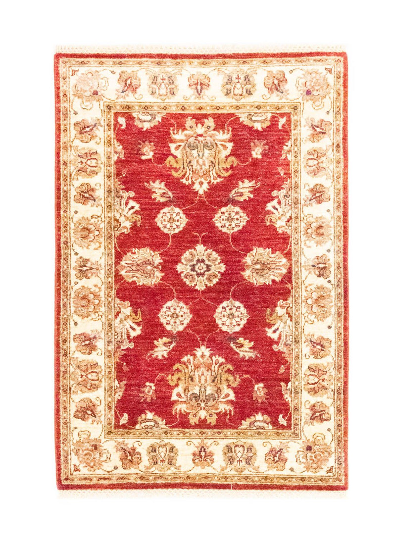 Ziegler Teppich 124 x 80 cm - rot