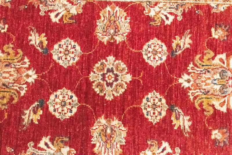 Ziegler Teppich 124 x 80 cm - rot
