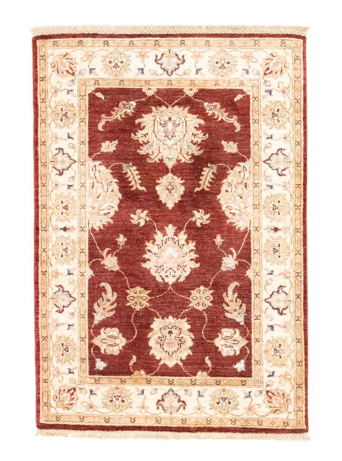 Ziegler Teppich 124 x 84 cm - rot