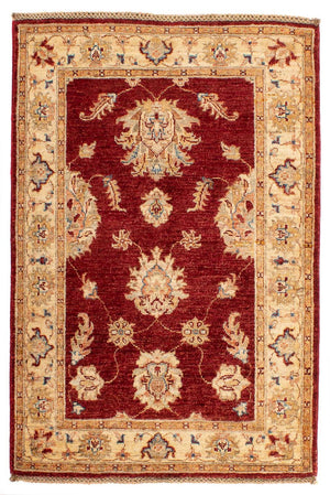 Ziegler Teppich 119 x 84 cm - dunkelrot