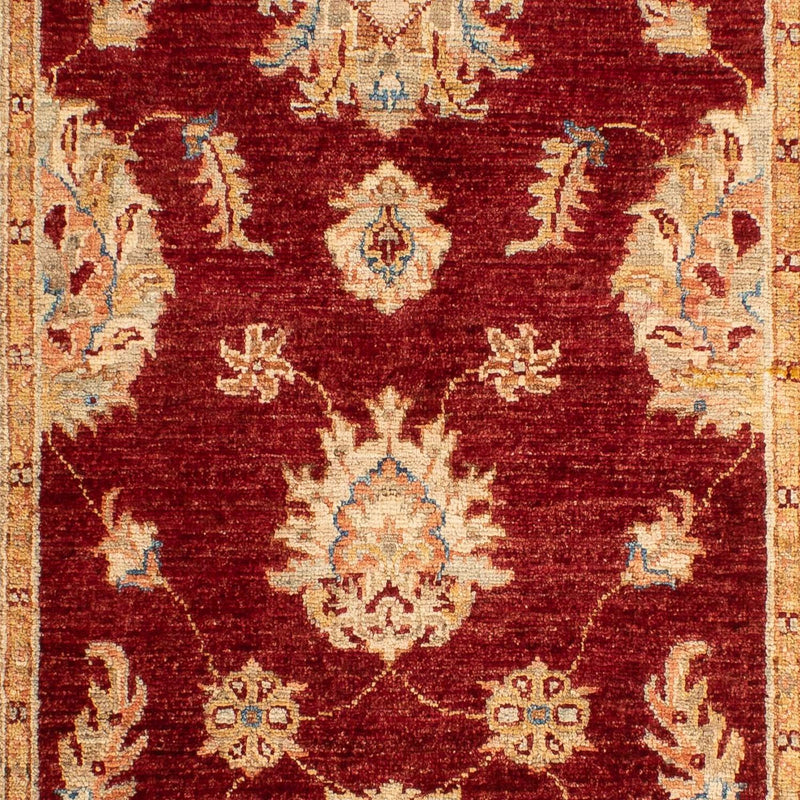 Ziegler Teppich 119 x 84 cm - dunkelrot